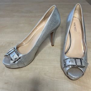 Silver heels